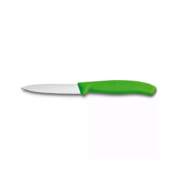 Victorinox 6.7606.L114 8cm Yeşil Düz Soyma Bıçağı