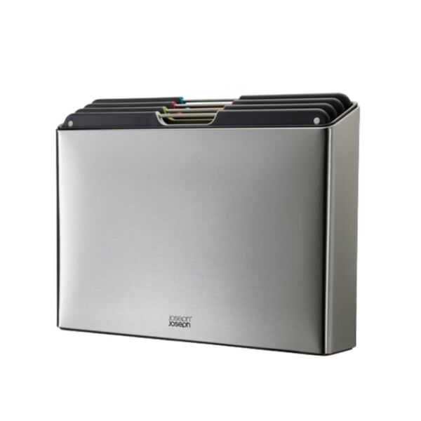 Joseph Joseph Folio Standlı Kesme Tahtası 4 lü Çelik Gri -60170
