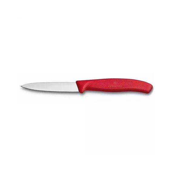 Victorinox 6.7601 8cm Kırmızı Düz Soyma Bıçağı