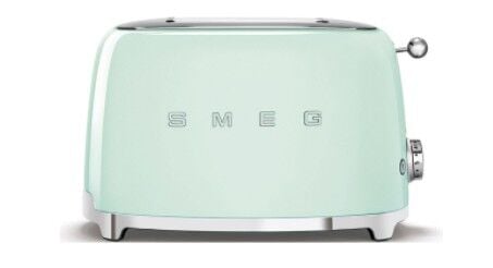 Smeg 50's Style Retro Pastel Yeşil 2X1 Ekmek Kızartma Makinesi