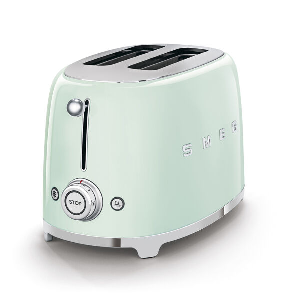 Smeg 50's Style Retro Pastel Yeşil 2X1 Ekmek Kızartma Makinesi