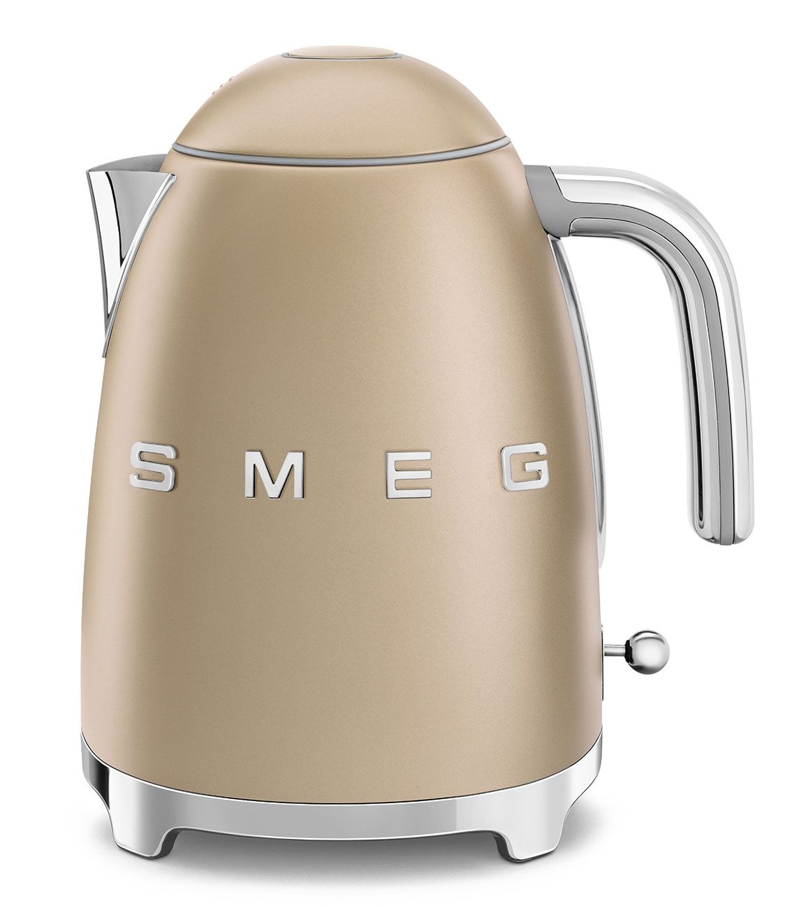 Smeg 50's Style Retro Mat Gold Kettle