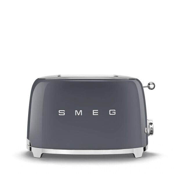 Smeg 50's Style Retro Barut Gri 2x1 Ekmek Kızartma