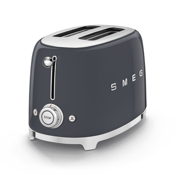 Smeg 50's Style Retro Barut Gri 2x1 Ekmek Kızartma
