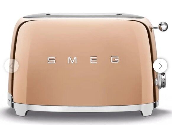 Smeg 50's Style Retro Rose Gold  2x1 Ekmek Kızartma