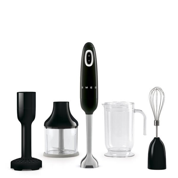 Smeg 50's Style Retro Siyah Blender Set