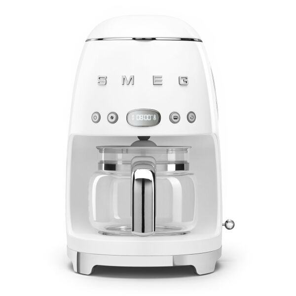 Smeg 50's Style Retro Beyaz Filtre Kahve Makinesi