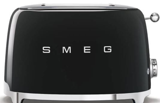 Smeg 50's Style Retro Siyah 2x1 Ekmek Kızartma Makinesi