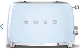 Smeg 50's Style Retro Pastel Mavi 2x1 Ekmek Kızartma
