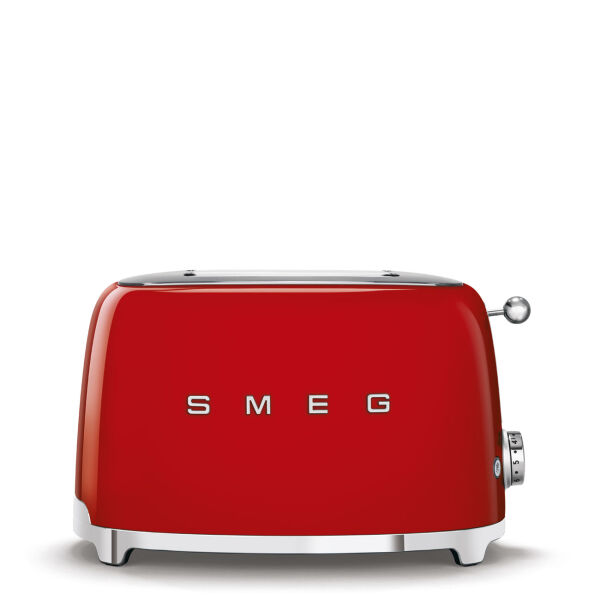 Smeg 50's Style Retro Kırmızı 2x1 Ekmek Kızartma Makinesi