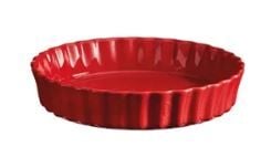 EH Tart-Börek Fırın Kabı Yuvarlak 24 cm Kırmızı/Burgundy -346024