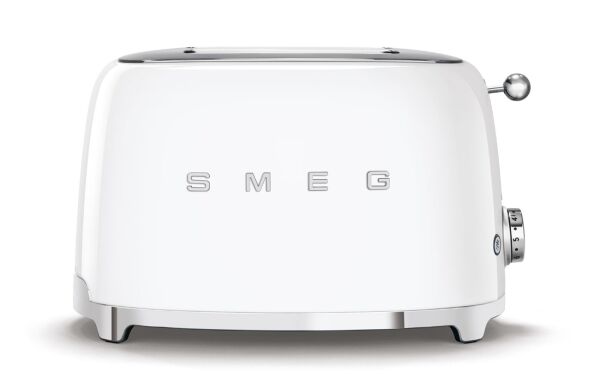 Smeg 50's Style Retro Beyaz 2x1 Ekmek Kızartma Makinesi