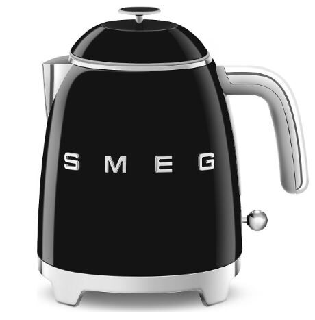 Smeg 50'S Style Retro Siyah 1400 W 0.8 lt Mini Kettle