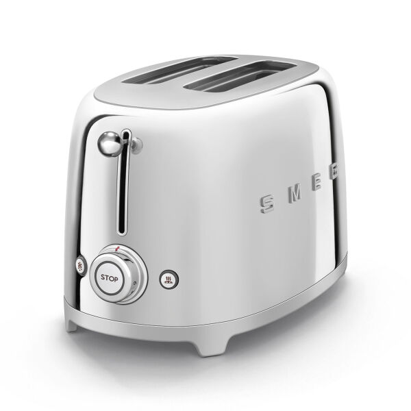 Smeg 50's Style Retro Krom  2x1 Ekmek Kızartma