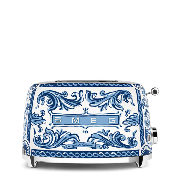 Smeg 50's Style Retro Blue Mediterrano 2X1 Ekmek Kızartma