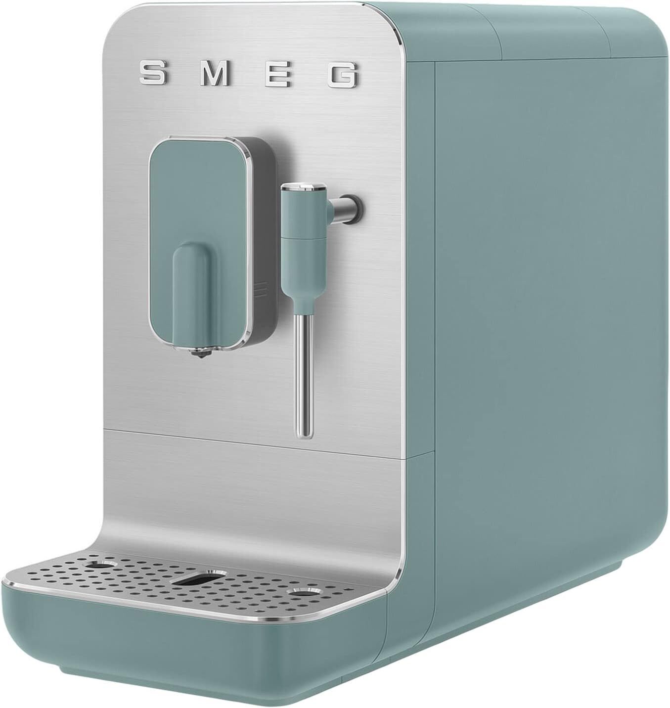 Smeg 50's Style Retro Mat Zümrüt Yeşili Otomatik Espresso Kahve Makinesi