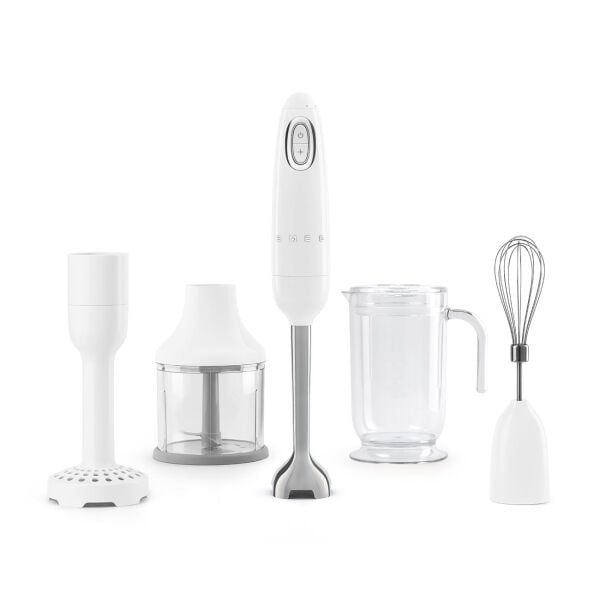 Smeg 50's Style Retro Beyaz Blender Seti