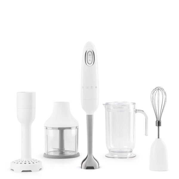 Smeg 50's Style Retro Beyaz Blender Seti