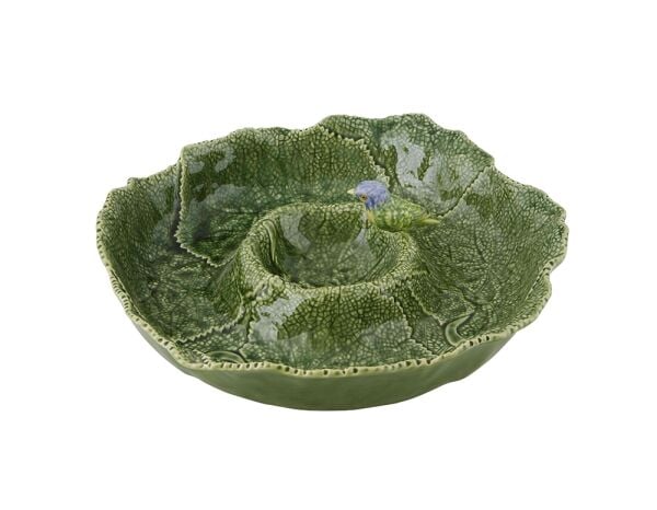 Appetizers Plate with Bird