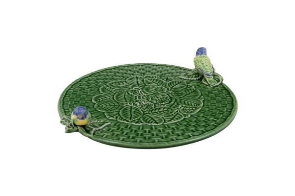 Cheese plate with birds