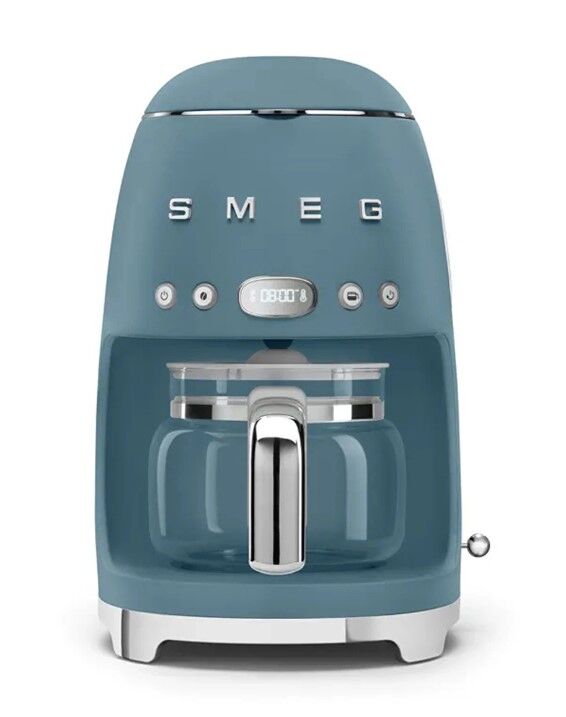 Smeg 50's Style Retro Fırtına Mavisi Filtre Kahve Makinesi